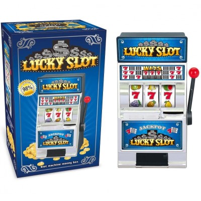 Mini Keychain Toy Funny Casino Lucky Slots Jackpot Slot Machine Toy promotion toy