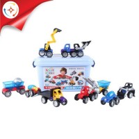 Smart Builders Kids Educational Toy Magnetic Self Build Block car