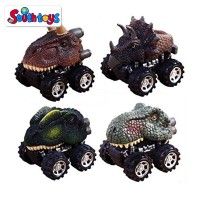 Kids Animal Friction Vehicle Toy Pull Back Dinosaur Car